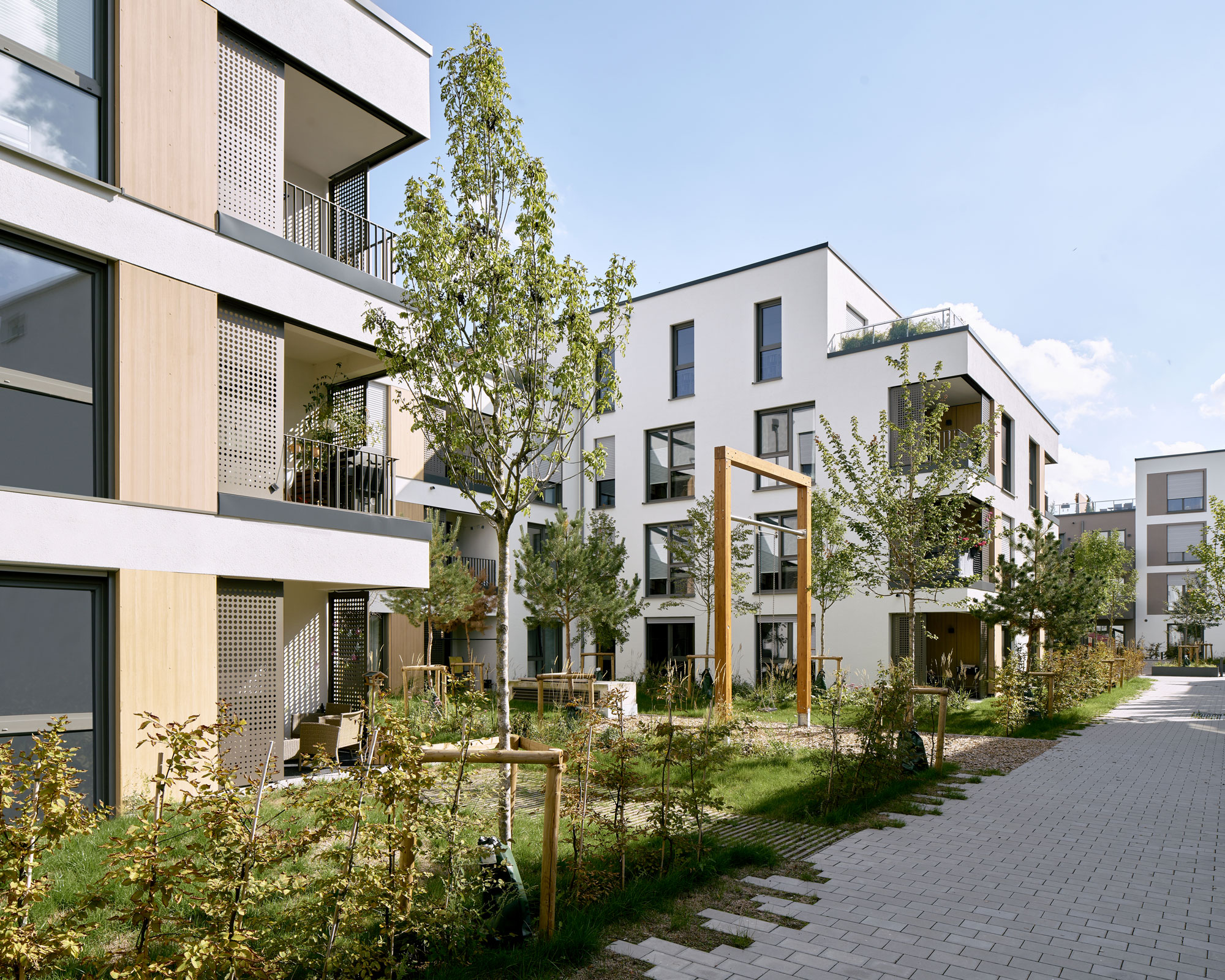 Neuebau einer Wohnbebauung an der Krimm, Mainz